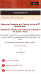 Mobile Screenshot of moodle.nvit.ca